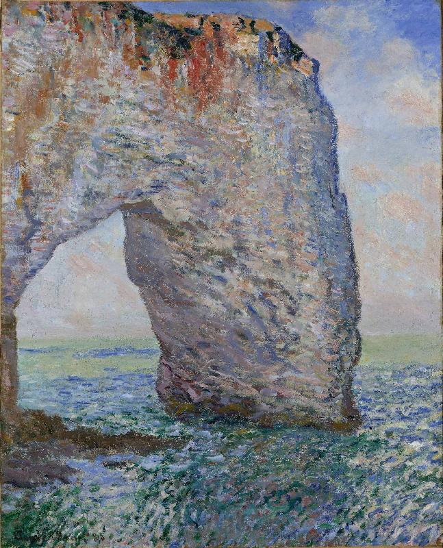 Claude Monet The Manneporte near Etretat oil painting image
